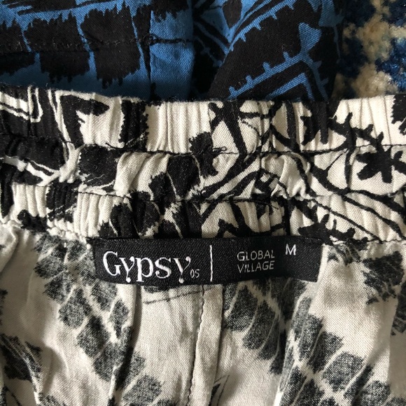 Gypsy 05 Drawstring Patterned Beach Pants - Picture 4 of 5